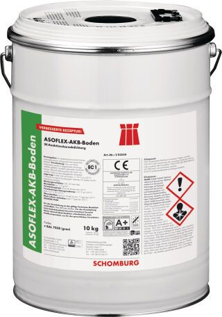 Schomburg ASOFLEX-AKB-Boden, 2K-Reaktionsharzabdichtung für Bodenflächen