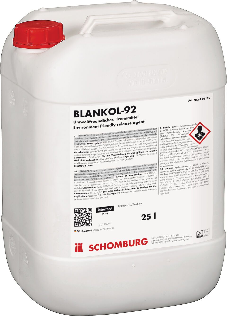 BLANKOL-92, 1000l 1.000 l, IBC 1.000