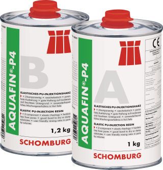 Schomburg AQUAFIN-P4, PU-Injektionsharz zur Rissabdichtung