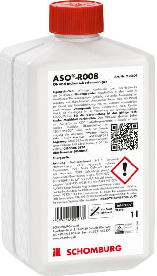 Schomburg ASO-R008, Reinigungskonzentrat für Öl und Industrieböden