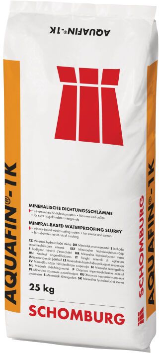 Schomburg AQUAFIN-1K, Mineralische Dichtungsschlämme