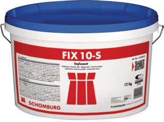 Schomburg FIX-10-S, Stopfzement, Schnellzement