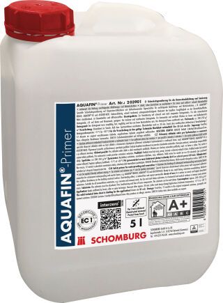 Schomburg AQUAFIN-Primer, Sicherheitsgrundierung für die Bauwerksabdichtung und Sanierung