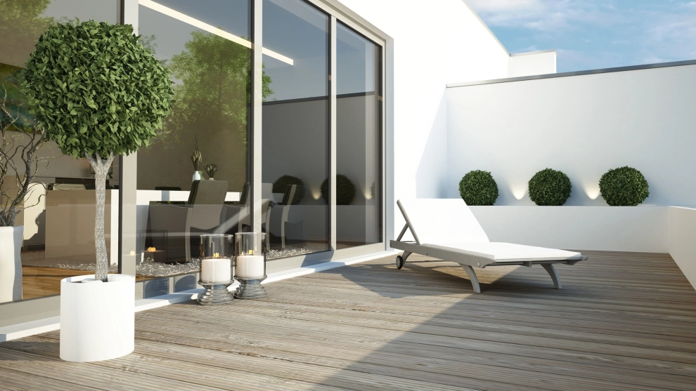 REGUPOL sound and drain Trittschalldämmung für Flachdach- und Terrassenkonstruktionen