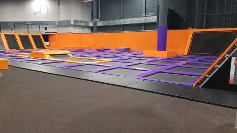 REGUPOL everroll Bodenbeläge für Trampolinparks
