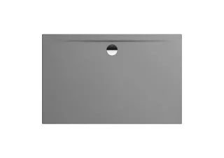 Duschfläche SUPERPLAN ZERO MIT WANNENTRÄGER EXTRAFLACH, Mod.1512-5 700x800mm, cool grey 40