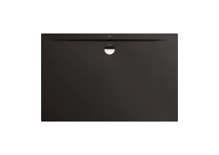 Duschfläche SUPERPLAN ZERO MIT WANNENTRÄGER EXTRAFLACH, Mod.1512-5 700x800mm, warm grey 90