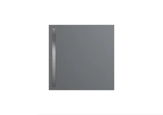 Duschfläche Duschflächensystem NEXSYS, Mod.2612 900x900mm, cool grey 70, m. vormontiertem Dichtsystem u. EPS-Träger