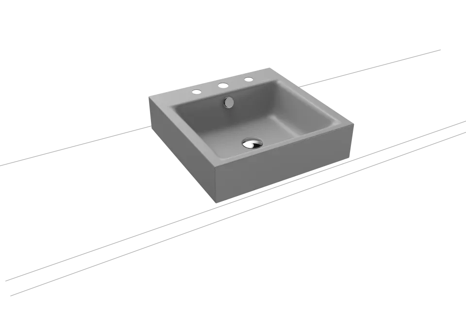 PURO AUFSATZWASCHTISCH (RANDHÖHE 120 MM)