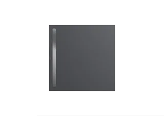 Duschfläche Duschflächensystem NEXSYS, Mod.2612 900x900mm, cool grey 80, m. vormontiertem Dichtsystem u. EPS-Träger