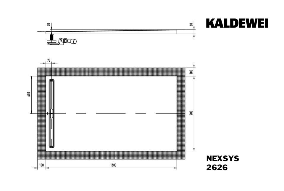 NEXSYS Duschfläche