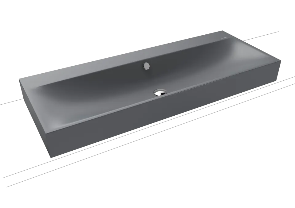 SILENIO AUFSATZWASCHTISCH (RANDHÖHE 120 MM)