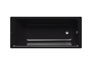 Badewanne PURO, Mod.696 1900x900mm schwarz, Antislip