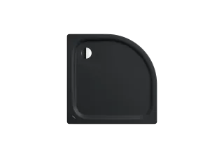 Duschfläche ZIRKON, Mod.606-1 1000x1000mm, warm grey 85, Invisible Grip