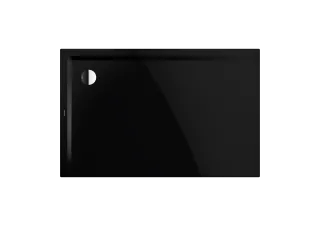 Duschfläche SUPERPLAN MIT WANNENTRÄGER EXTRAFLACH, Mod.1821-5 700x900mm, schwarz