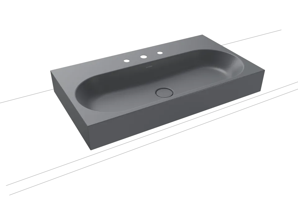CENTRO AUFSATZWASCHTISCH (RANDHÖHE 120 MM)