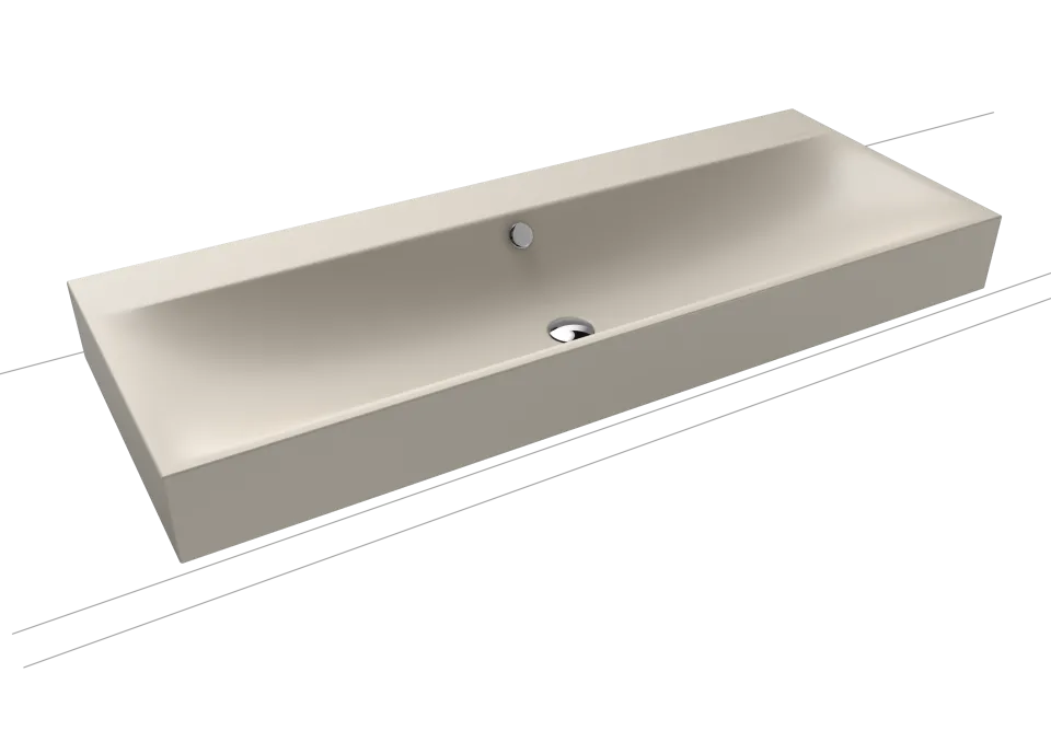 SILENIO AUFSATZWASCHTISCH (RANDHÖHE 120 MM)