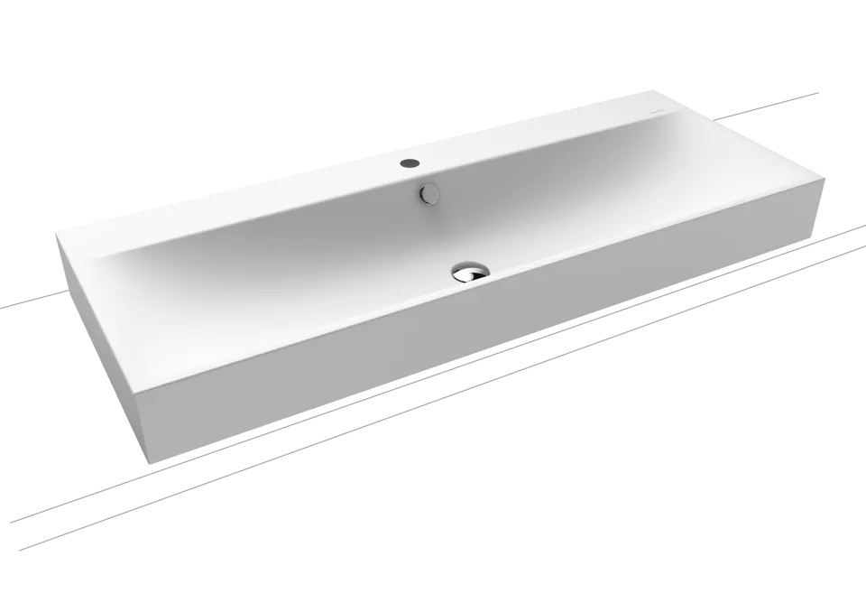 SILENIO AUFSATZWASCHTISCH (RANDHÖHE 120 MM)