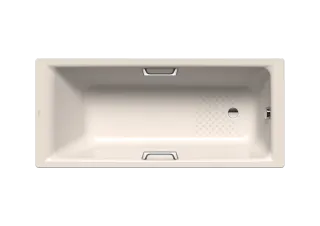 Badewanne PURO STAR, Mod.698 1900x900mm pergamon, mit Griffloch, Antislip