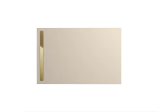 Duschfläche Duschflächensystem NEXSYS, Mod.2617 800x1200mm, warm beige 20, Perl-Effekt, m. vormontiertem Dichtsystem u. EPS-Träger