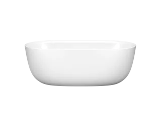 Badewanne MEISTERSTÜCK OYO DUO, Mod.1050 1630x770mm alpinweiß, Invisible Grip, n. DIN 4109,VDI 4100 SST III, SIA 181, KA4034, Sichtteile alpinweiß