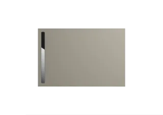 Duschfläche Duschflächensystem NEXSYS, Mod.2627 1000x1600mm, warm grey 50, Invisible Grip, m. vormontiertem Dichtsystem u. EPS-Träger