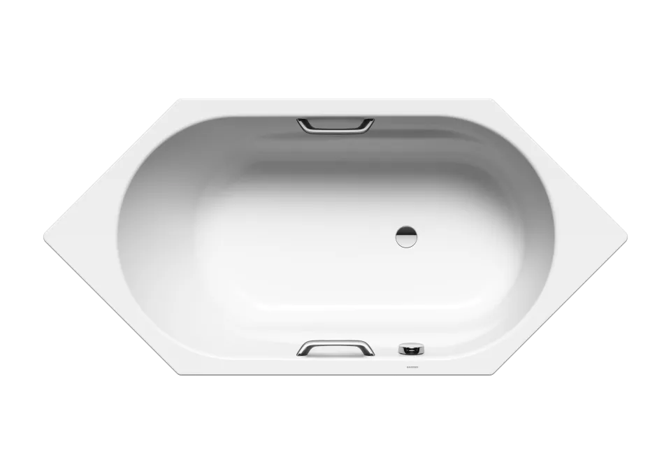 Badewanne VAIO 6 STAR, Mod.959 1900x900mm alpinweiß, mit Griffloch, Perl-Effekt