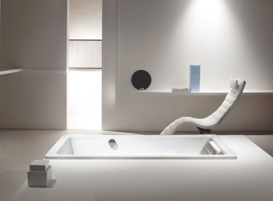 Badewanne PURO, Mod.652 1700x750mm, alpinweiß, Perl-Effekt