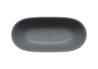 Badewanne MEISTERSTÜCK OYO DUO, Mod.1050 1630x770mm cool grey 70, ohne Überlauf, n. DIN 4109,VDI 4100 SST III, SIA 181, KA4035