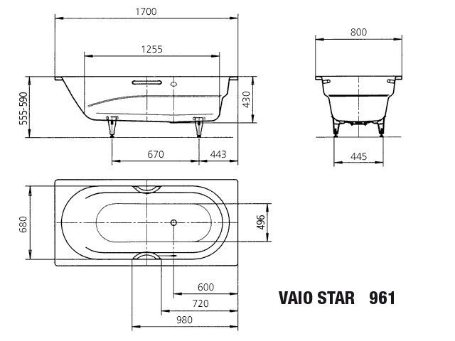 VAIO STAR Badewanne