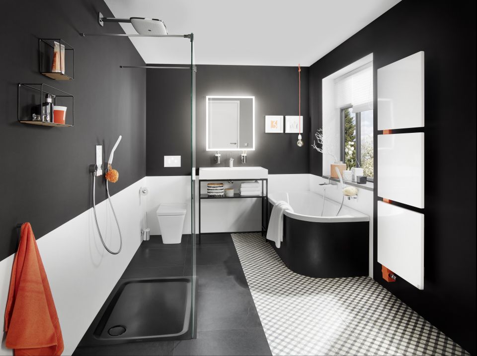 CENTRO DUO 1 RECHTS Badewanne