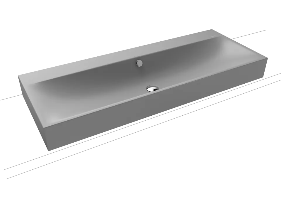SILENIO AUFSATZWASCHTISCH (RANDHÖHE 120 MM)