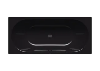 Badewanne CENTRO DUO, Mod.133 1800x800mm schwarz, mit Griffloch