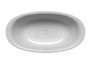 Badewanne ELLIPSO DUO OVAL, Mod.232 1900x1000mm manhattan, Antislip