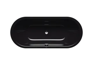Badewanne CLASSIC DUO OVAL, Mod.116 1700x700mm schwarz, Antislip