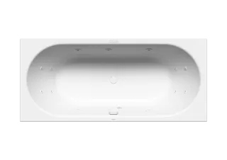 Badewanne CLASSIC DUO, Mod.110 FULL BODY 1800x800mm alpinweiß matt, FULL BODY, links