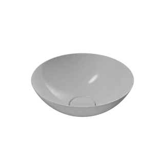 AVELLINO WASCHTISCH-SCHALE, Mod.3203 d:300mm, manhattan, Perl-Effekt, ohne Überlauf