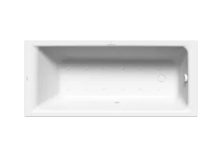 Badewanne PURO, Mod.652 1700x750mm alpinweiß, Perl-Effekt, SOUL, Mod.links
