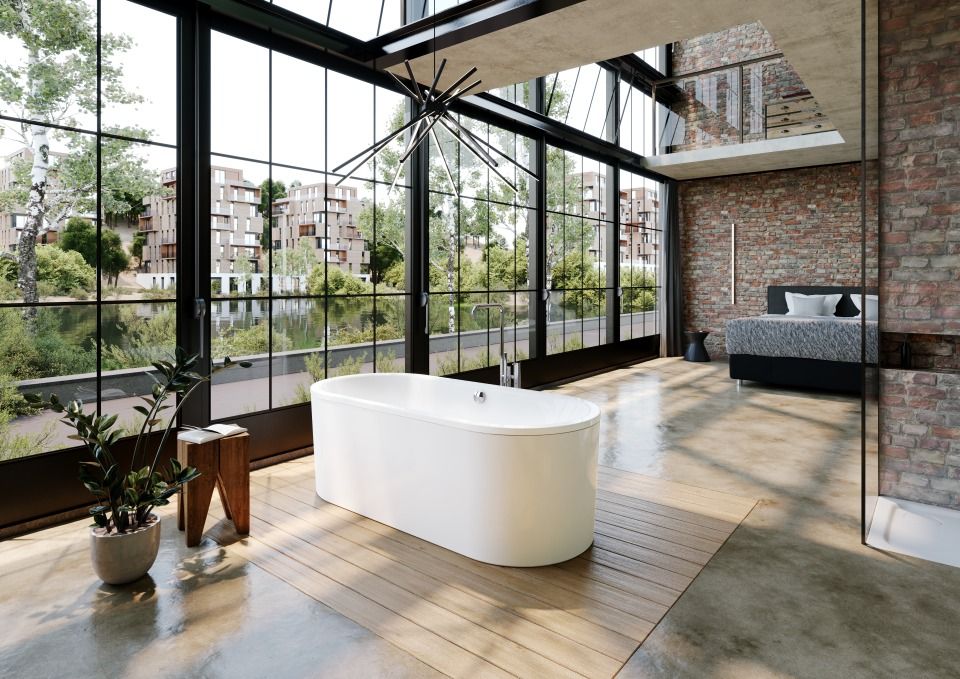 CLASSIC DUO OVAL FREISTEHEND Badewanne