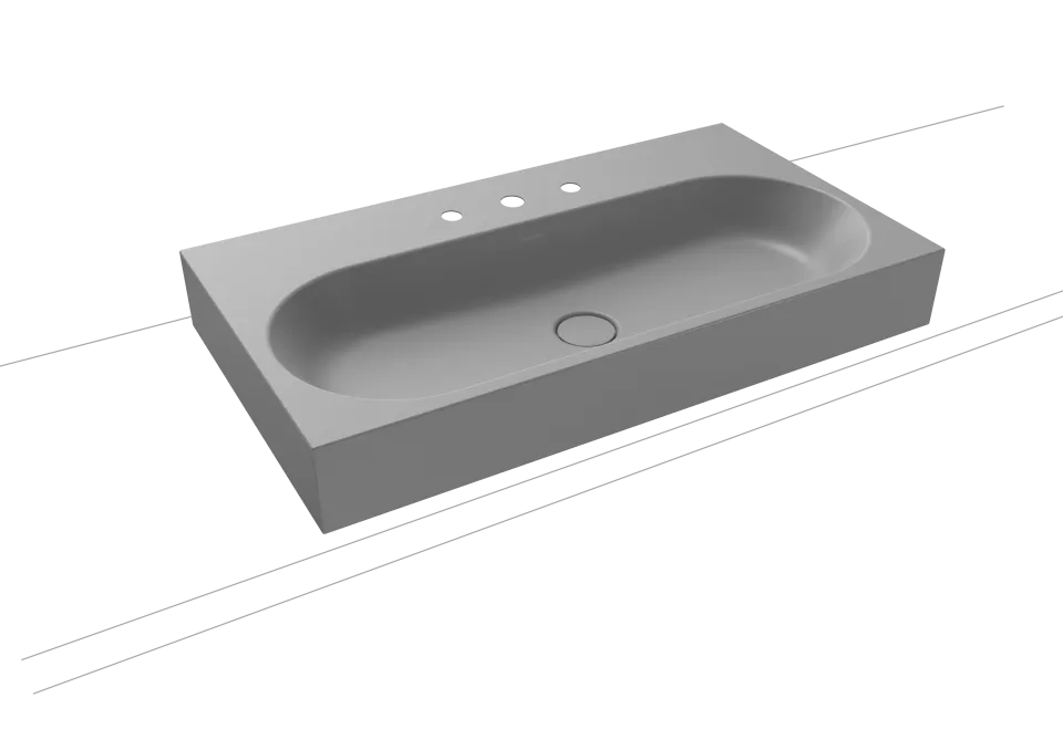 CENTRO AUFSATZWASCHTISCH (RANDHÖHE 120 MM)