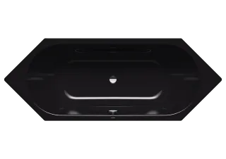 Badewanne VAIO DUO 6, Mod.952 2100x800mm schwarz, Perl-Effekt