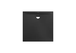 Duschfläche SUPERPLAN ZERO MIT WANNENTRÄGER EXTRAFLACH, Mod.1510-5 700x700mm, cool grey 90