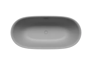 Badewanne MEISTERSTÜCK OYO DUO, Mod.1050 1630x770mm cool grey 30, n. DIN 4109,VDI 4100 SST III, SIA 181, KA4034