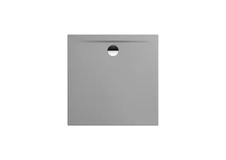 Duschfläche SUPERPLAN ZERO MIT WANNENTRÄGER EXTRAFLACH, Mod.1510-5 700x700mm, cool grey 30