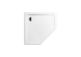 Duschfläche CORNEZZA MIT WANNENTRÄGER, Mod.670-2 900x900mm, alpinweiß, Antislip