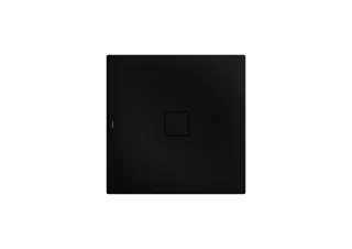 Duschfläche CONOFLAT mit Wannenträger extraflach, Mod.783-5 900x900mm, schwarz matt 100, Invisible Grip