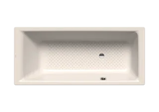 Badewanne PURO MIT SEITLICHEM ÜBERLAUF, Mod.697 1900x900mm pergamon, Sonderüberlauf, Vollantislip