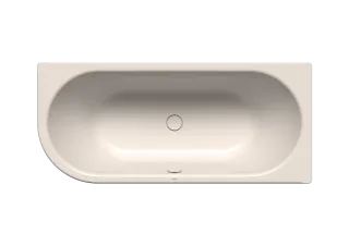 Badewanne CENTRO DUO 1 links, Mod.136 1800x800mm pergamon, mit Griffloch, Perl-Effekt
