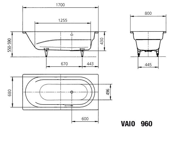 VAIO Badewanne
