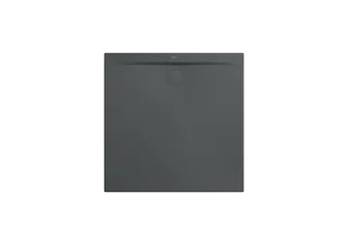 Duschfläche SUPERPLAN ZERO MIT WANNENTRÄGER EXTRAFLACH, Mod.1510-5 700x700mm, warm grey 85